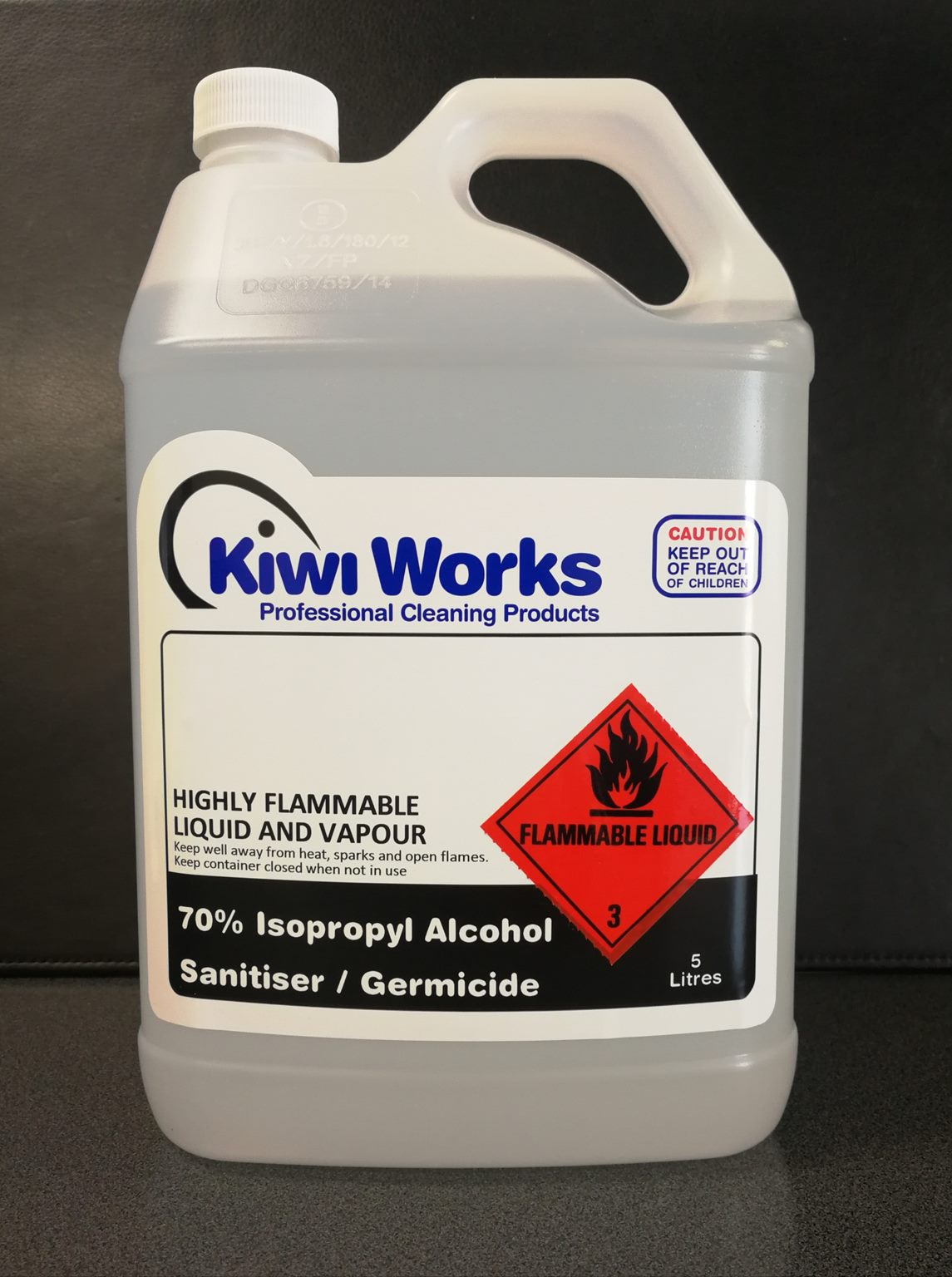 5L Sanitiser Germicide - 70% Isopropyl Alcohol