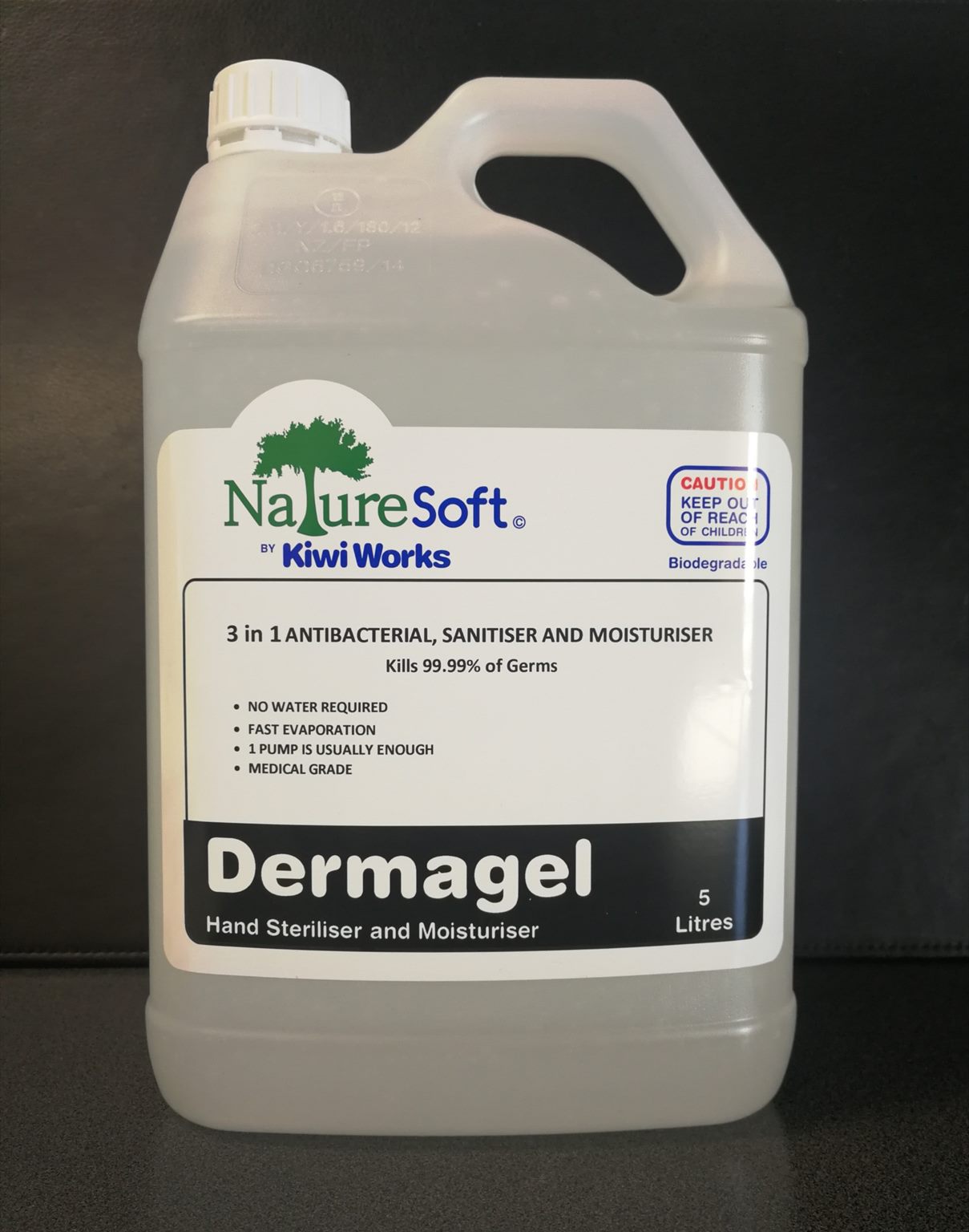 Hand Sanitiser Dermagel - bulk 200L